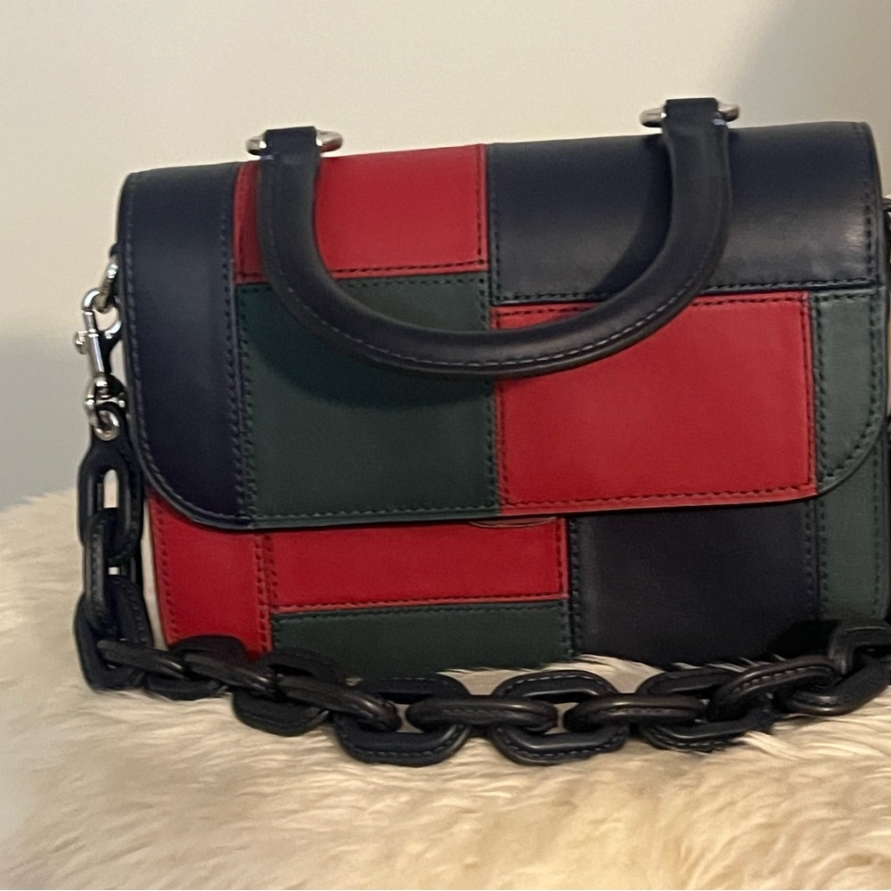 ‼️SOLD‼️ Coach Patchwork Rogue Top Handle